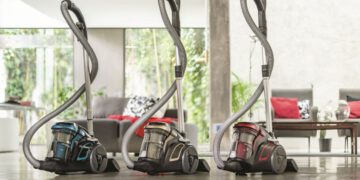 Der Hoover H-POWER 700, HP710PAR 011, Bodenstaubsauger mit Zyklon-Technologie.  © Hoover