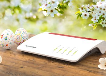 Die Fritz!Box7590 ist der neue Standard-Router für Business-Kunden von A1. (c) AVM