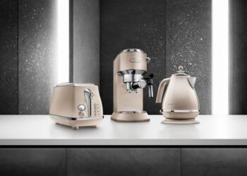 Da lässt es sich gleich besser frühstücken: Die neue Serie von De'Longhi ist wahrlich ein optischer Hingucker. © De'Longhi