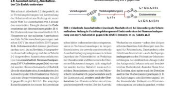 Nullung mit Zusatzschutz – Eine wirkungsvolle Schutzmaßnahme (Teil III)