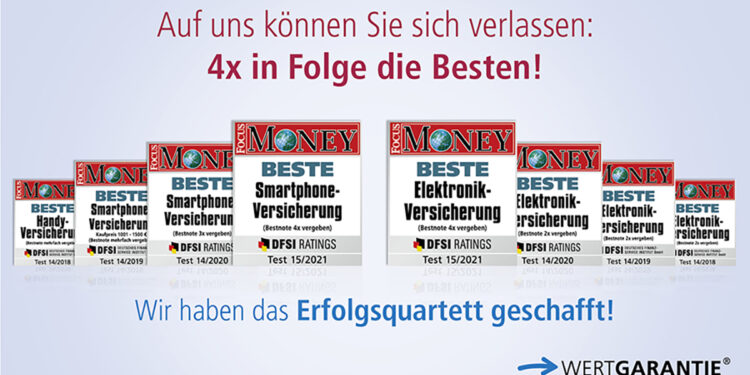 Auszeichnungsregen für Wertgarantie