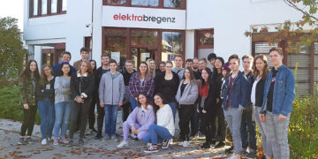 Lehrlinge und die Elektra Bregenz AG