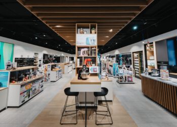 In der Paschinger Plus City wurde der insgesamt vierte Bosch Store in Österreich eröffnet. © Bosch Hausgeräte / Fabian Wimberger