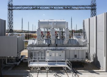 APG Trafo im Umspannwerk Zaya