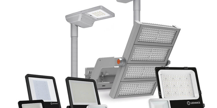 Außenleuchten: Neues Portfolio professioneller LED-Leuchten von Ledvance