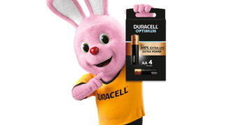 Duracell Bunny mit Optimum Pack