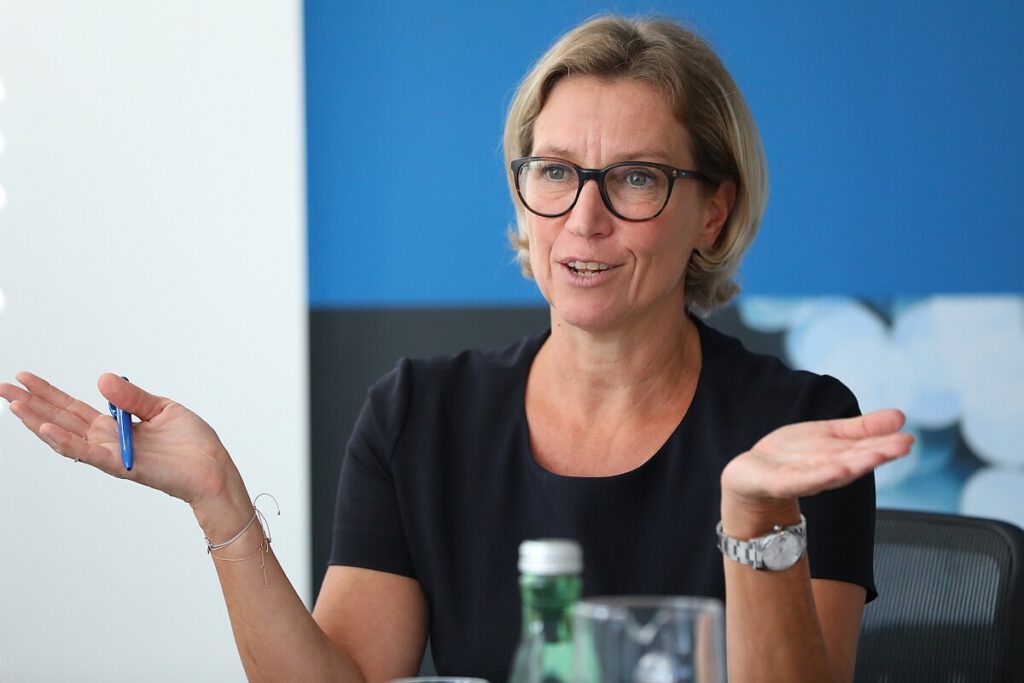 Marion Mitsch, Geschäftsführerin des Fachverbandes der Elektro- und Elektronikindustrie (FEEI)