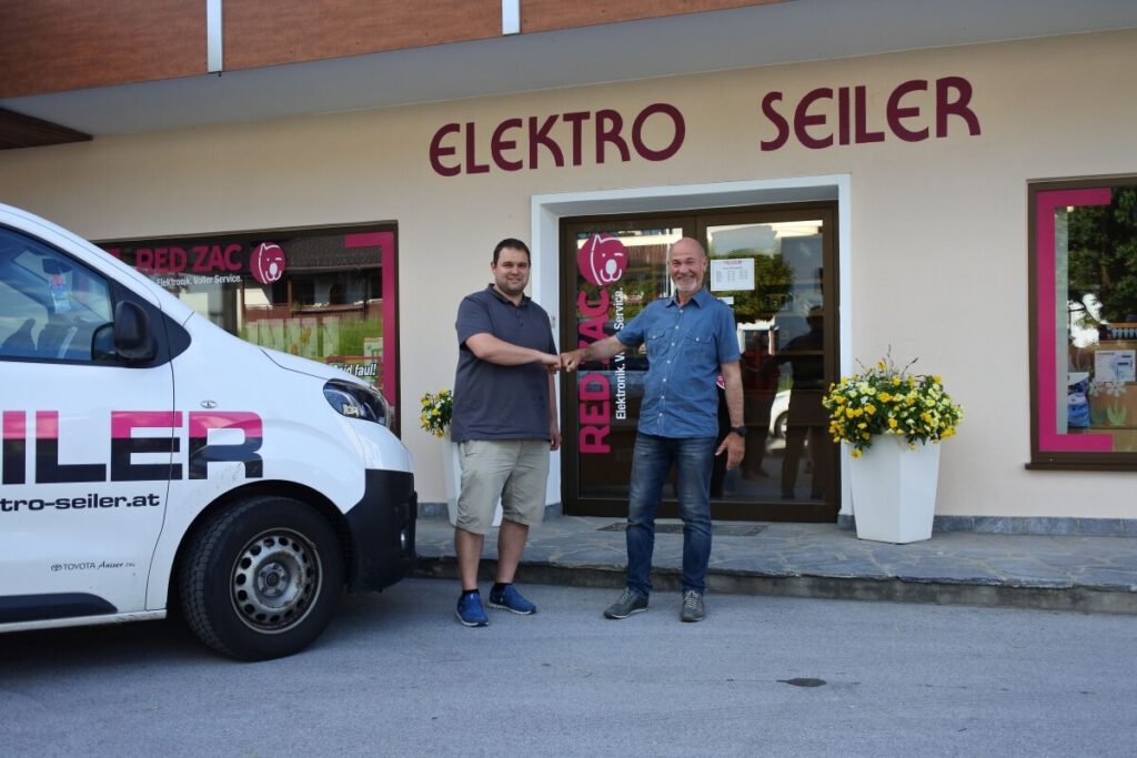 Elektro Seiler -Michael Leitner und Reinhold Seiler