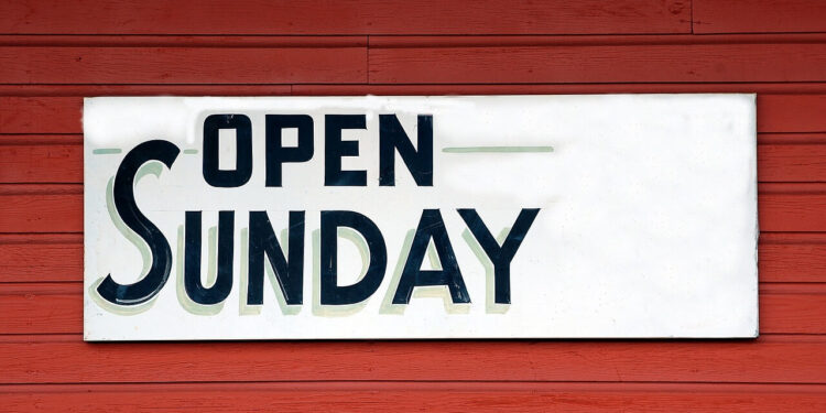 Sonntagsöffnung gefordert