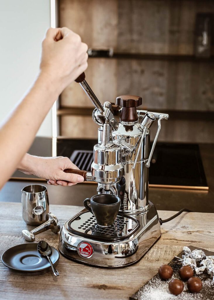la Pavoni Siebträger-Kaffeemaschine