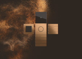 Gira Systemdesign in Bronze