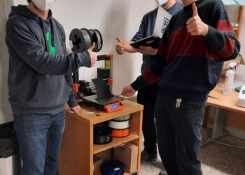 Jugendliche in der T-Systems Mediabox