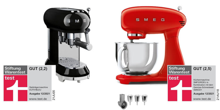 Smeg überzeugt Stiftung Warentest