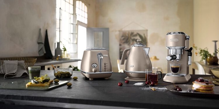 De’Longhi im trendigen Metallic-Design
