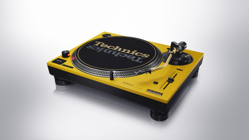 Technics SL-1200 Gelb