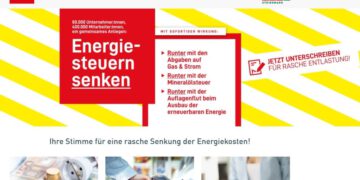 Mit einer Kampagne fordert die WK Steiermark eine Senkung der Energiesteuern