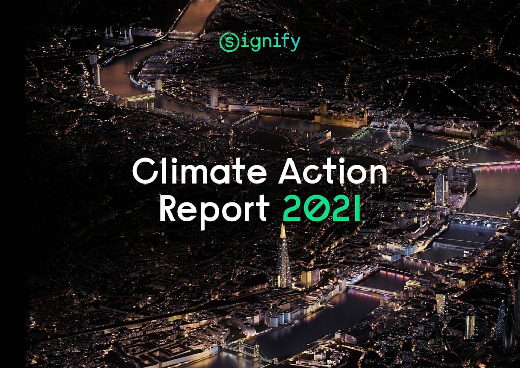 Signify veröffentlicht ersten Climate Action Report