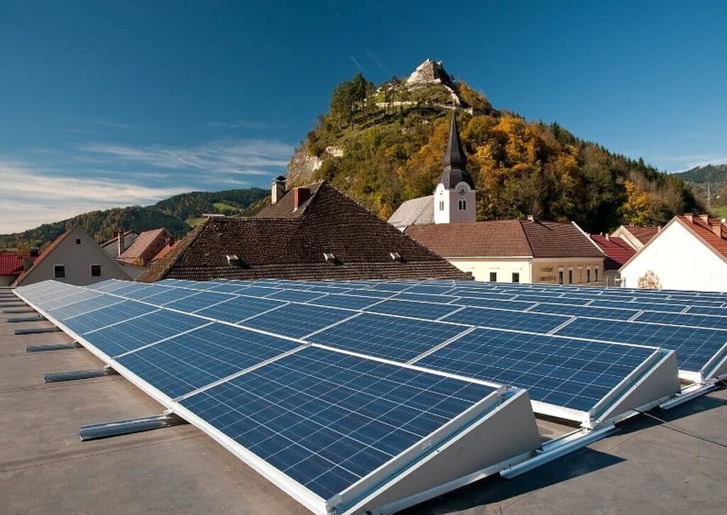 Solar Anlage Dach