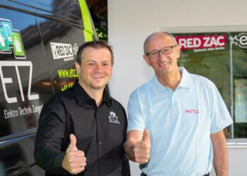 ETZ-Chef Benjamin Zangerl (li.) und Anton Mattle