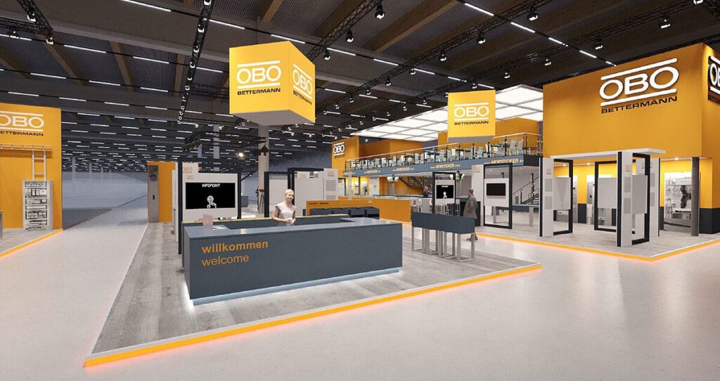 OBO Bettermann Messestand