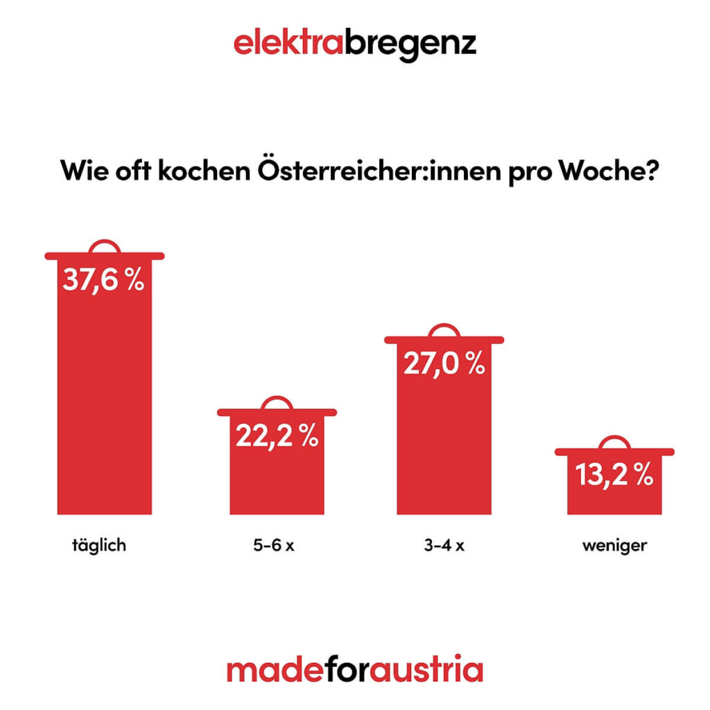 elektrabregenz Studie: So kocht Österreich