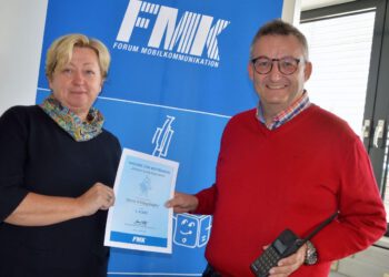 Margit Kropik, GF des FMK und Horst Willingshofer
