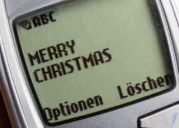 Erste SMS der Welt: Merry Christmas!
