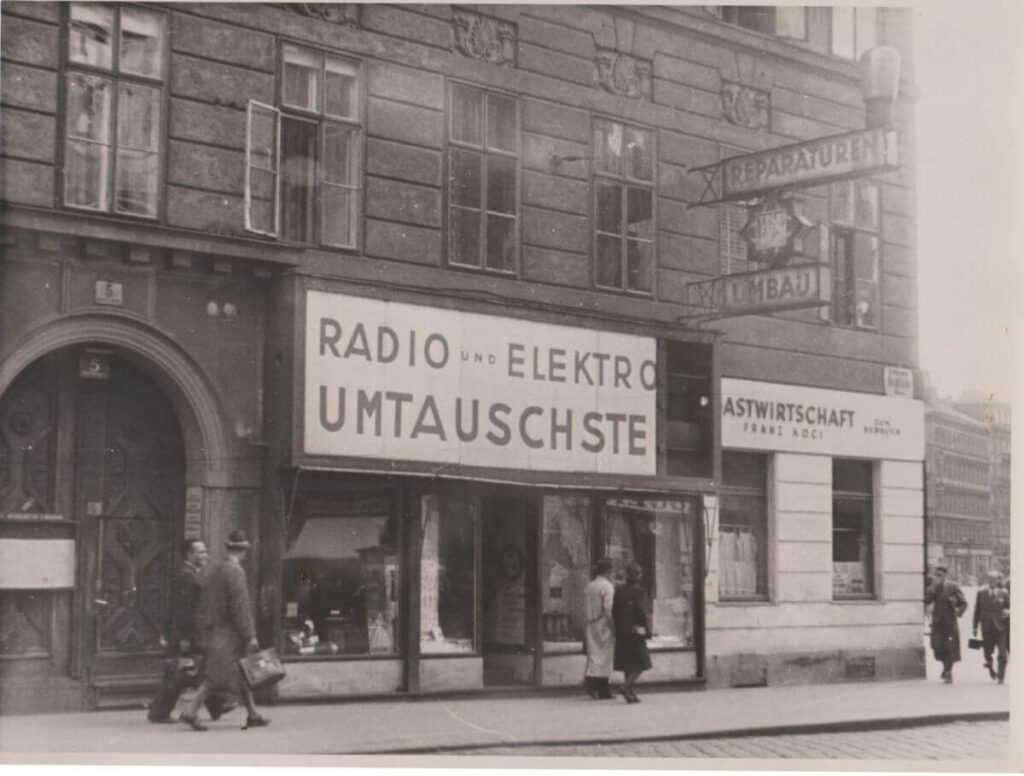 Radio Höndl Elektrofachgeschäft 1926