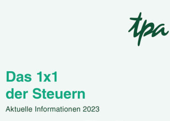 2023: "Das 1x1 der Steuern" in der 29. Auflage