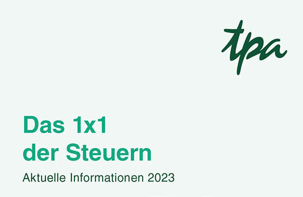 2023: "Das 1x1 der Steuern" in der 29. Auflage
