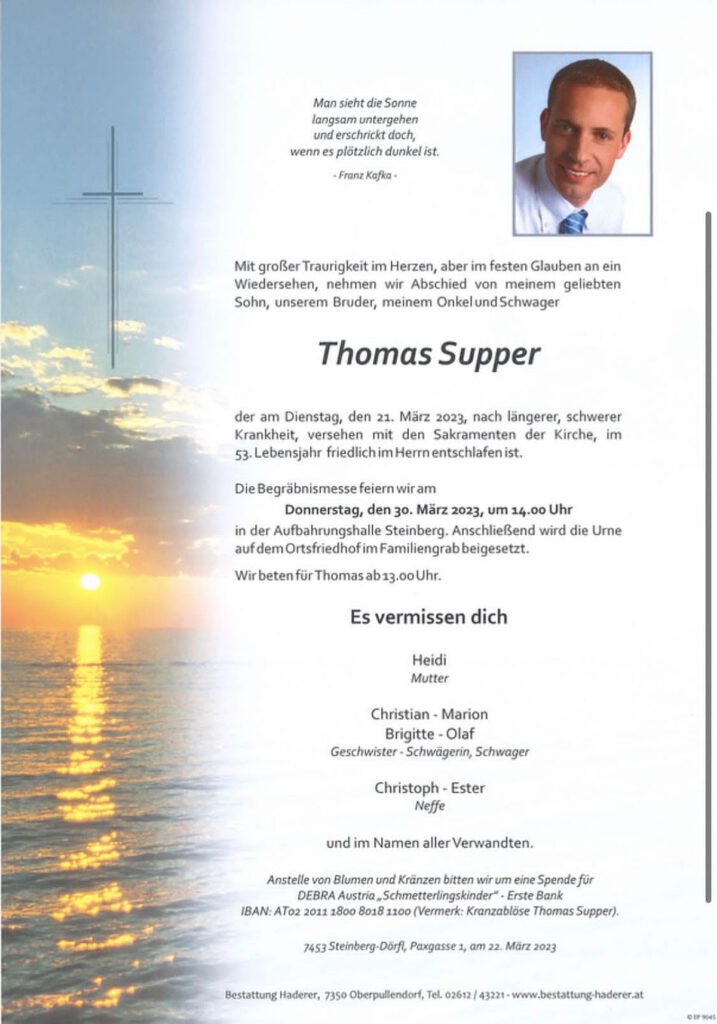 Parte Thomas Supper