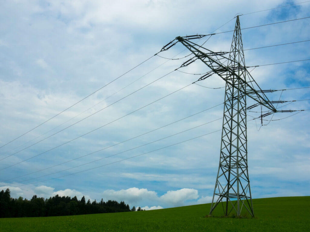August brachte Spitzenwerte im Stromexport.