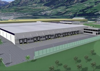 Liebherr baut neue 18.000 Quadratmeter-Lagerhalle in Lienz
