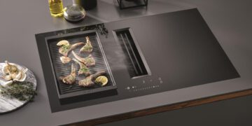 Edel, schwarz, stark: Miele TwoInOne-Induktionskochfeld BlackPerfection