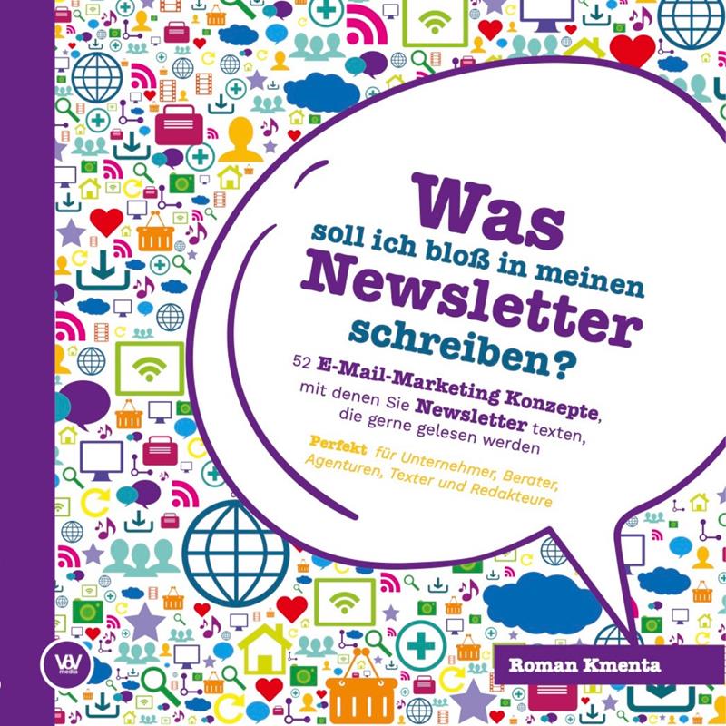 Newsletter Buch Front Marketing