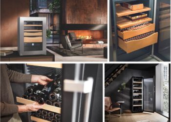 Zigarren- und Weinlagerschränke von Liebherr.