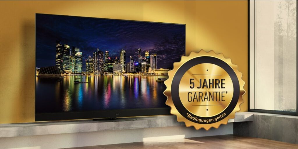 Panasonic 5 Jahre Garantie auf OLEDs