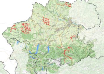 Oberösterreich Stromnetz mit PV-Einschränkungen