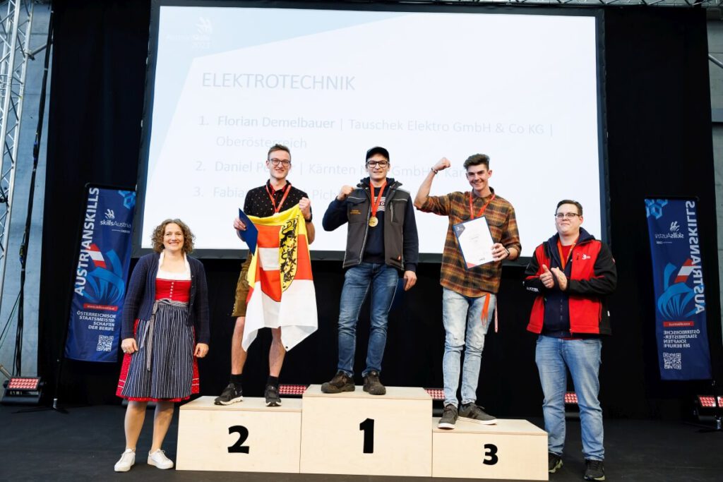 Sieger AustrianSkills Elektrotechnik