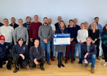 Centrovox-Team und Andrea Prantl von der St. Anna Kinderkrebsforschung