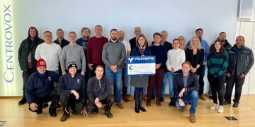 Centrovox-Team und Andrea Prantl von der St. Anna Kinderkrebsforschung