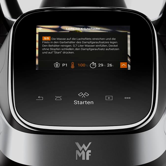 WMF Avantgarde mit smartem Kochbuch Touchscreen