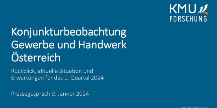 WKÖ-Gewerbe und Handwerk: „Höchste Zeit, die Konjunktur-Talfahrt zu stoppen“