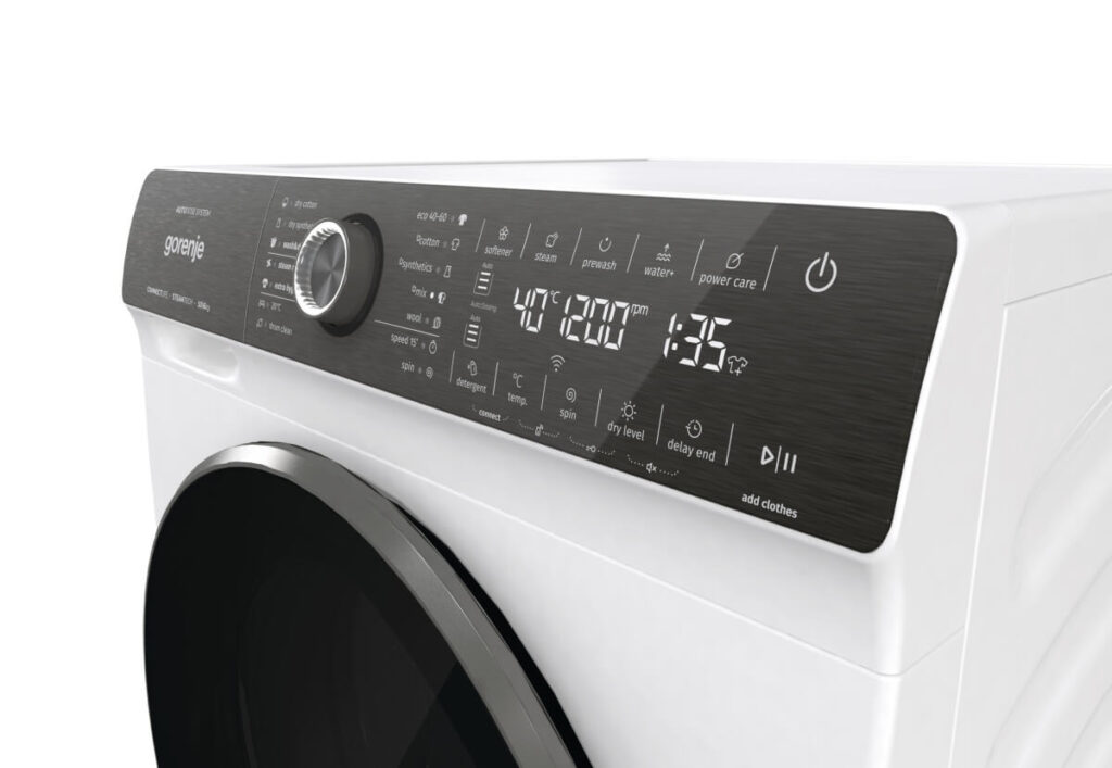 Die Kombination aus hochmoderner Technik und einfacher Bedienbarkeit ist die Basis für den Erfolg der Gorenje-Waschmaschinen in Österreich. Im Bild: das Modell WD2S164 ADSWA. © Hisense Gorenje Austria