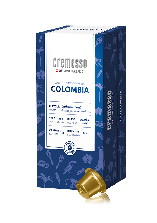 cremesso World’s Finest Coffees Colombia