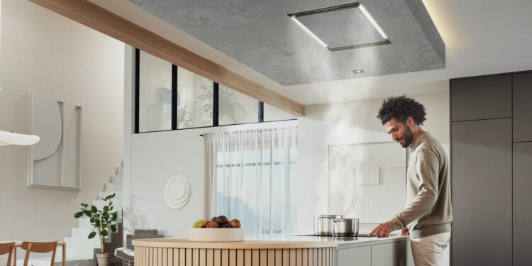 Dunstabzugshauben einmal gut versteckt