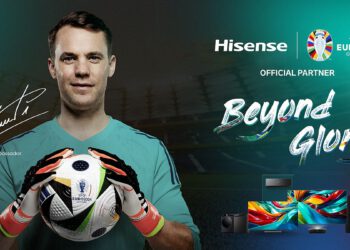 Manuel Neuer ist Hisense-Markenbotschafter für die UEFA EURO 2024-Kampagne