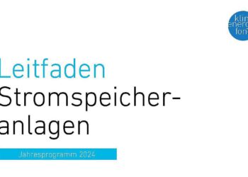 Stromspeicheranlagen-Förderung startet mit 10. April 2024