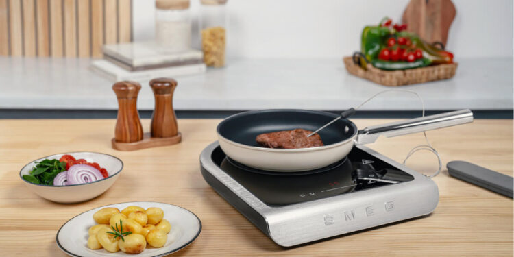 Smeg mobiles Induktionskochfeld