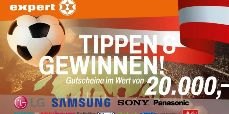 Beim Expert-Tippspiel gibt's Einkaufsgutscheine im Gesamtwert von 20.000 Euro zu gewinnen.